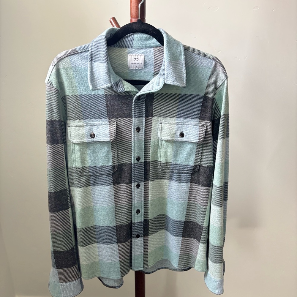 7 Diamonds Generation Flannel